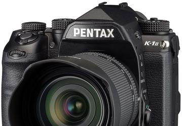 Представлена полнокадровая цифровая зеркальная камера Pentax K-1 Mark II