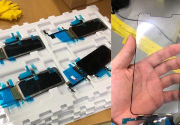 Опубликована первая фотография дисплея iPhone X Plus, выпущенного компанией LG