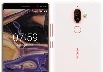 Опубликованы качественные изображения смартфонов Nokia 7 Plus и Nokia 1