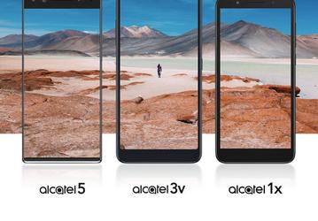 Смартфоны Alcatel 5, Alcatel 3v и Alcatel 1x будут представлены 24 февраля, опубликованы официальные изображения