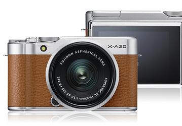 В Китае представлена беззеркальная камера Fujifilm X-A20