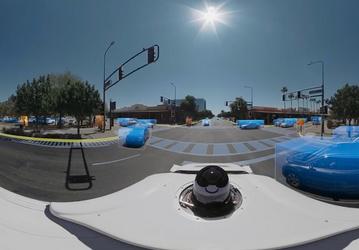 Видео дня: мир глазами беспилотного автомобиля Waymo
