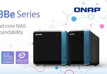 Сетевые накопители QNAP TS-253Be и TS-453Be оснащены слотом PCIe 