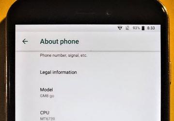 GM 8 Go может стать первым смартфоном с Android 8.1 Oreo (Go edition)