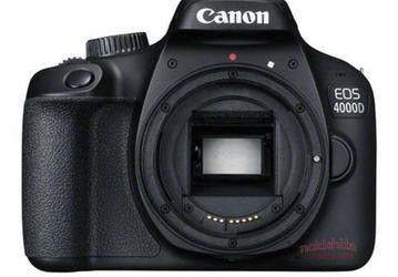 Анонс камеры Canon EOS 4000D ожидается в ближайшие дни