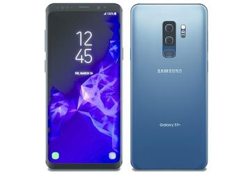 Появилось изображение Samsung Galaxy S9+ в цвете Coral Blue