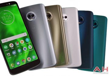 На новом изображении видны все цветовые варианты смартфона Moto G6 Plus