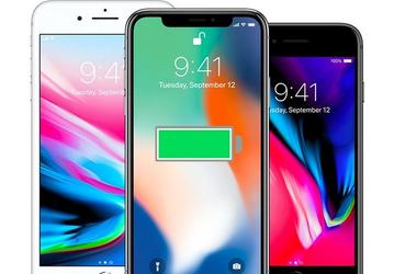 Смартфоны iPhone 8, 8 Plus и iPhone X не будут так сильно терять производительность при устаревании аккумулятора