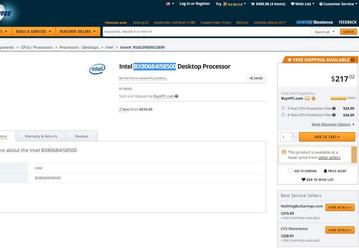 Цены на новые CPU Intel окажутся чуть меньшими, чем считалось ранее
