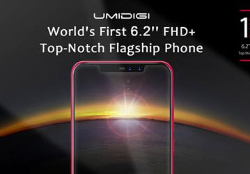 Umidigi Z2 стал первым смартфоном с дисплеем диагональю 6,2 дюйма, который имеет вырез в верхней части