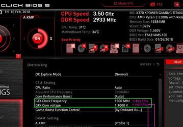 Разогнанный процессор AMD Ryzen 3 2200G протестировали в 15 тестах и играх