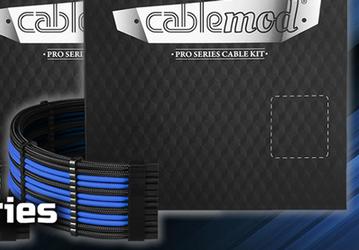 Кабели CableMod Pro для блоков питания предложены в 12 цветовых вариантах