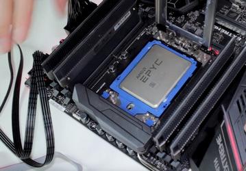Серверный процессор AMD Epyc почти удалось запустить на системной плате, предназначенной для CPU Ryzen Threadripper
