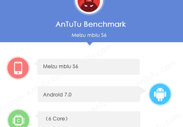 Смартфон Meizu M6S замечен в AnTuTu