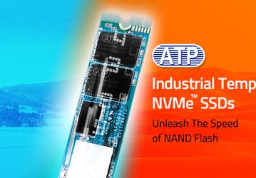 Твердотельные накопители ATP Superior N600i типоразмера M.2 с поддержкой NVMe работают при температуре от -40°C до 85°C