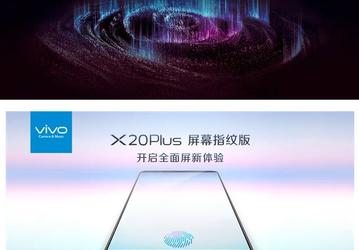 Смартфон Vivo X20 Plus с подэкранным дактилоскопическим датчиком выпустят 24 января