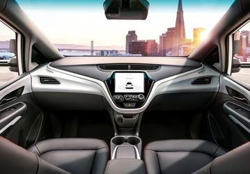 GM планирует выпустить электромобиль без педалей и рулевого колеса 