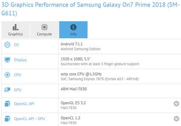 Смартфон Samsung Galaxy On7 Prime (2018) получит более качественную фронтальную камеру