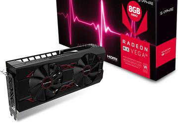 Разогнанная в заводских условиях 3D-карта Sapphire Radeon RX Vega 56 Pulse оценена в 790 евро