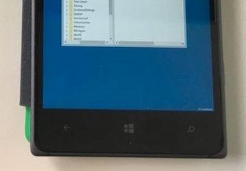 Энтузиаст портировал полноценную Windows 10 на смартфон Lumia 830