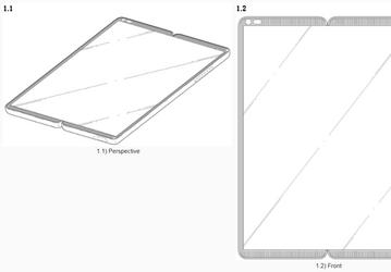 LG патентует складной смартфон с гибким экраном