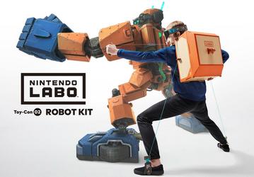 Nintendo Labo — уникальный интерактивный конструктор, «оживляющий» картонные творения посредством консоли Switch