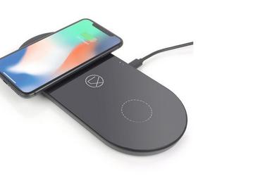 Lxory выпустила беспроводную зарядную станцию для двух смартфонов