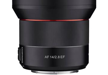 Samyang приписывают намерение скоро выпустить автофокусный объектив 14mm F2.8 с креплением Canon EF
