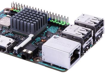 Одноплатный компьютер Asus Tinker Board S стоит $80