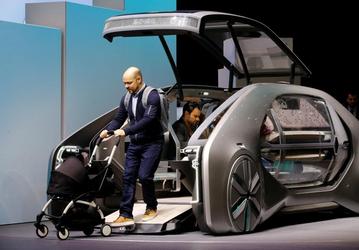 Renault EZ-GO — беспилотная электрическая маршрутка будущего