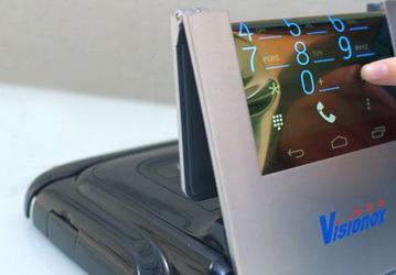 Созданный Visionox дисплей OLED размером 7,2 дюйма выдерживает 200 000 сгибаний-разгибаний