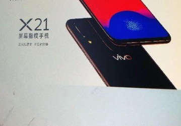 Vivo X21 — еще один смартфон с подэкранным дактилоскопическим датчиком
