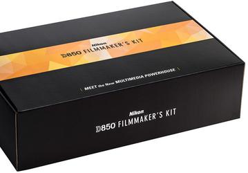 Набор Nikon D850 Filmmaker's Kit включает камеру, три объектива, два микрофона, внешний рекордер и другие принадлежности для киносъемки