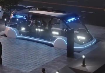 The Boring Company меняет приоритеты и представляет автобус для движения по подземным туннелям