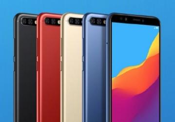 Honor 7C — смартфон с полноэкранным дизайном, сдвоенной камерой, сканером лица и SoC Snapdragon 450, оценённый в 140 долларов