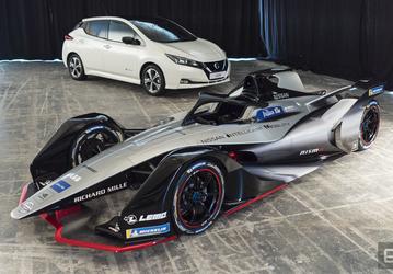 Представлен электромобиль, с которым Nissan в этом году дебютирует в гонках Formula E 