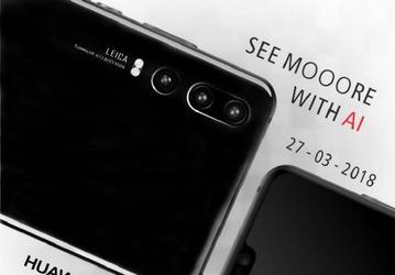 Опубликованы официальные рекламные изображения смартфона Huawei P20 Pro