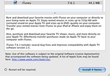 Апдейт iTunes 7.6.1 улучшает совместимость с Apple TV: Take 2
