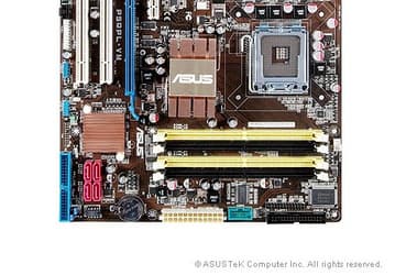 Плата ASUS P5QPL-VM использует чипсет G41 и оснащена выходами DVI, D-Sub и DisplayPort