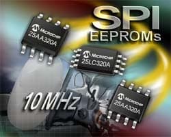 Microchip пополняет семейство памяти EEPROM высокоскоростными моделями