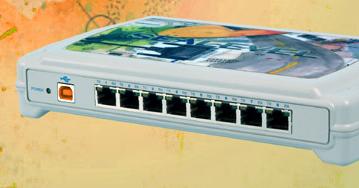 SeaLINK+8: из одного порта USB - восемь портов COM