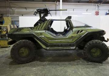 Настоящая модель джипа Warthog из Halo 