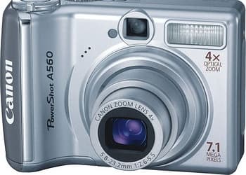 Canon PowerShot A570 IS и A560: новые возможности в бюджетных камерах