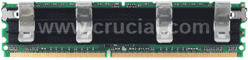 Lexar Media начинает продажу 800-МГц модулей памяти FBDIMM под маркой Crucial 