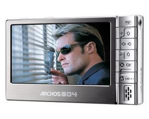 ARCHOS 504 – 160 Гб в портативном проигрывателе