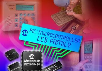 Microchip увеличивает объем встроенной памяти микроконтроллеров с блоком управления ЖКИ