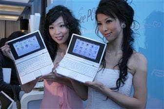 В Европе ASUS Eee PC появится в ноябре, а в декабре ожидаются модели с Windows XP
