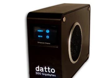 Накопитель с сетевым подключением Datto Backup NAS хранит данные на удаленном сервере