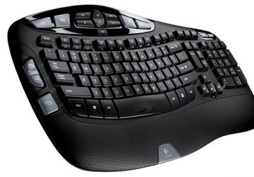 Logitech Introduces Cordless Wave Keyboard