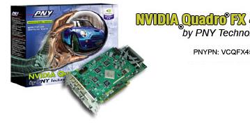 PNY Ships NVIDIA Quadro FX 4500 SDI